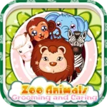 zoo animals android application logo